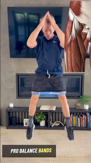 🔥 Improve plyometrics, agility and speed using a basic mini band @ProBalanceBands #plyometrics