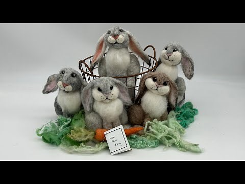 Needle Felt Bunny Rabbit Tutorial