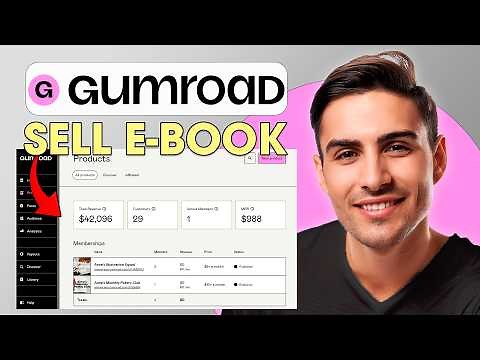 How to Sell eBook on Gumroad 2025 - (Step By Step)