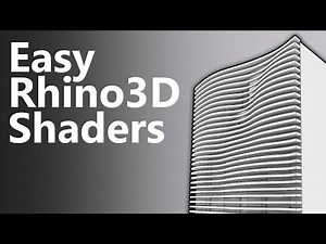 How to use Contours for Shaders in Rhino 3D