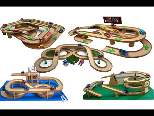 Best 10 Cardboard Magic Tracks for Magic Cars