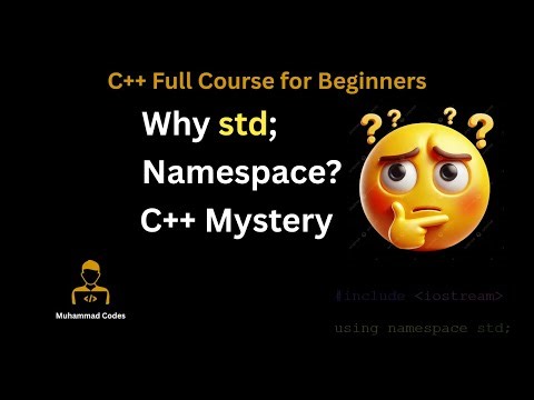 Namespaces in C++ Explained | using namespace std | Avoid Naming Conflicts (Beginner Guide)