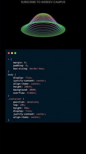 Creative 3D Animation with Source Code using HTML and CSS | CSS Animation Project