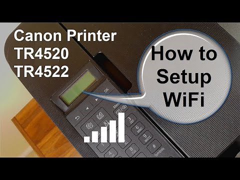 Canon PIXMA TR4522 Printer Wireless (WiFi) Setup - Free & Easy 2021