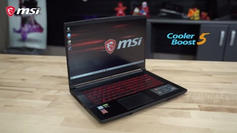 MSI GF65 Gaming Laptop: 15.6" 144Hz FHD 1080p, Intel Core i7-10750H 6 Core, NVIDIA GeForce RTX 3060, 16GB, 512GB NVMe SSD, WiFi 6, Red Keyboard, Win 10, Black (10UE-047)