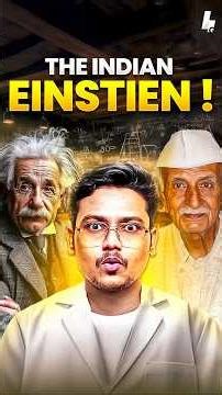 The Indian Who Solved Einstein’s Puzzle ⚛️ ☢️ #india #science #einstein
