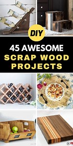 45 Awesome DIY Scrap Wood Projects