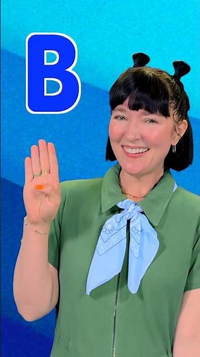 What Starts With B? BLUE! | Colors + Letters + Baby Sign + Phonics | Speech Development for Kids