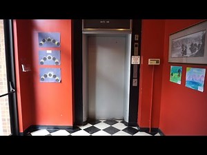 Machine Room! Vintage Southern Elevator traction elevator @ 916 Main Street, Lynchburg, VA