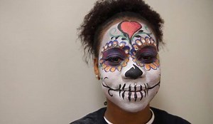 7.1K views · 91 reactions | Trying to do a sugar skull look for the...