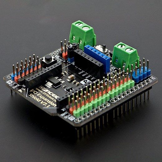 Gravity: IO Expansion Shield for Arduino V7.1