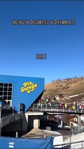 Skiing in Dolomites in December: Badia Adventures