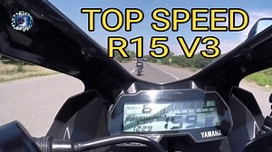 50K views · 1K reactions | Yamaha R15 V3 Top speed (velocidad máxima) | ALEX MOTOS | Facebook