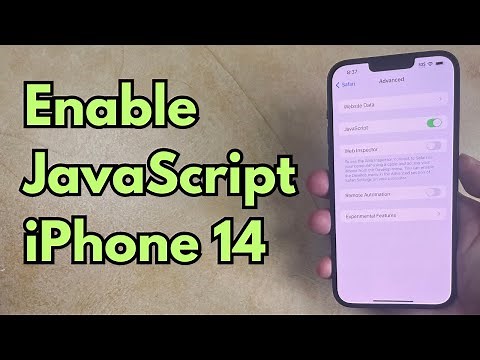 How to Enable JavaScript on iPhone 14