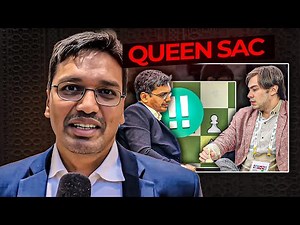 Harikrishna's insane queen sacrifice on move 8 | Harikrishna vs Nesterov | World Cup 2025