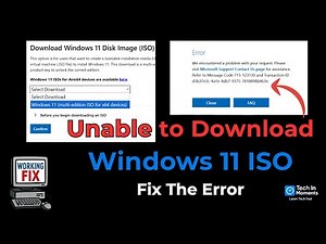 Can't Download Windows 11 ISO? Here's the FIX