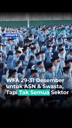 Kebijakan Work From Anywhere Menjelang Tahun Baru 2026