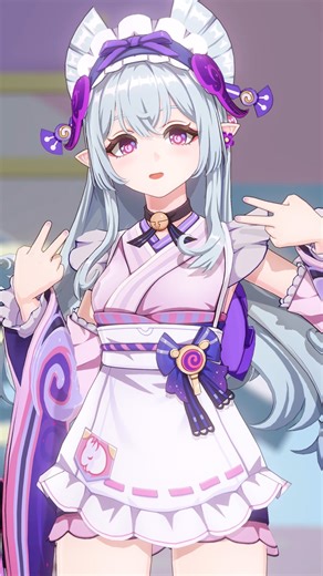 Yumemizuki Mizuki BurgerKing FNAF Dance【Genshin Impact MMD】 #mizuki