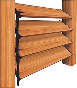 Nuvo Iron LSB48 Hardware System-Holds up to 11 Boards Louver, Black Designed for use of up to 48"W