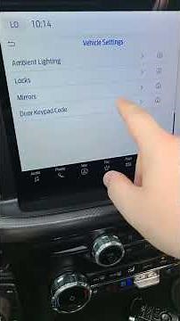 How to retrieve SecuriCode® keyless entry code from a 2024 Ford F-150