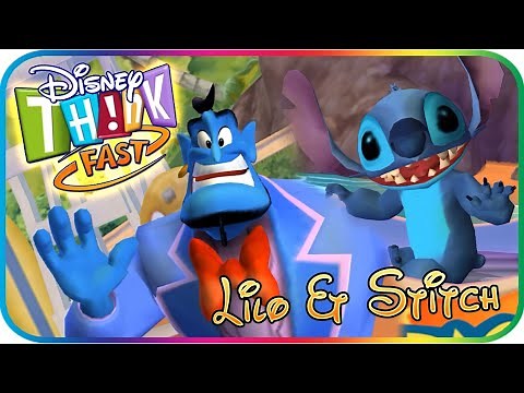 Disney THiNK Fast Gameplay Part 4 (Wii, PS2) Lilo & Stitch \\ Hawaiian Beach