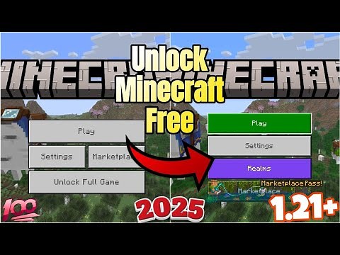 How to Get Minecraft Bedrock Edition for FREE on Windows (1.21+) | Fix "Unlock Full Game" |