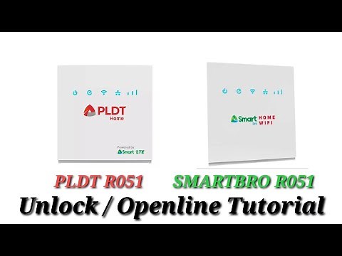 PLDT R051 & SMARTBRO R051 Openline / Unlocking Tutorial