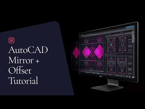 AutoCAD Mirror + Offset Tutorial | Master Design Symmetry in Minutes. #autocad #autocadtips