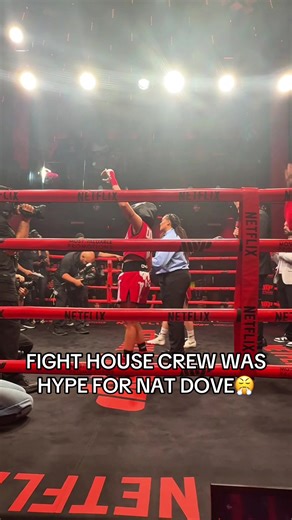 The MVP Fight House Crew was HYPE for @nat.dove 💪 🚨Tune into MVP Showcase 2 Live on MVP and Netflix Sports YouTube. 👀