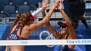 Claes/Sponcil beat Kenya, moves to 2-0 in beach volleyball