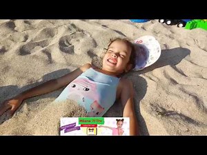 Kids Playing in Beach
