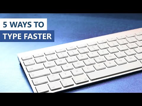 How To Type Faster
