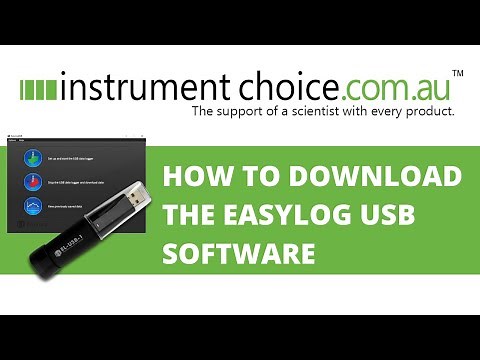 How to download the EasyLog USB Software