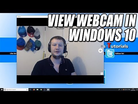 How To Turn On Webcam & Camera In Windows 10 Tutorial
