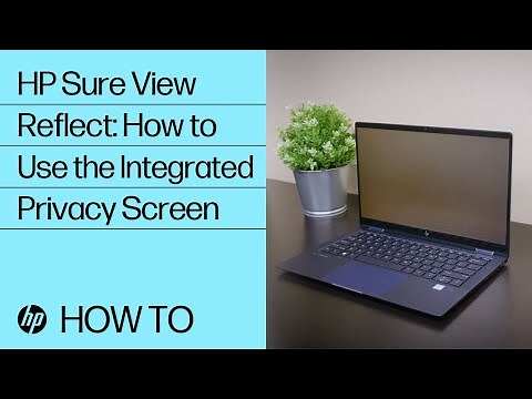HP Sure View Reflect: How to Use the Integrated Privacy Screen | HP Support