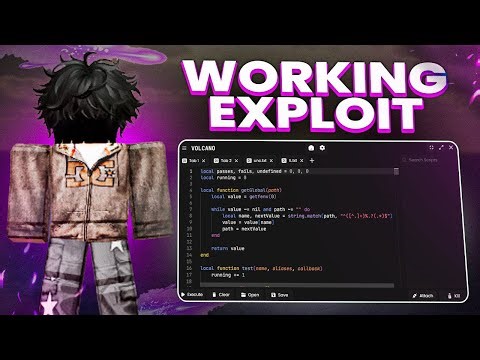Roblox Executor VOLCANO Working Web Exploit for Roblox FREE & KEYLESS 2025 [99% UNC]