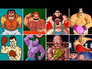Punch-Out!! Series - All Opponent Victory Animations
