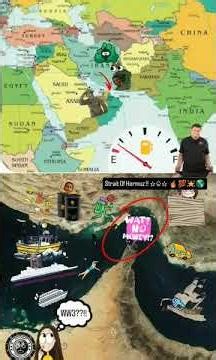 Now @ The Strait Of Hormuz!! ☆♤☆ 🔥💯🌟🌎 #highlights #money #tiktok Is This World War 3??