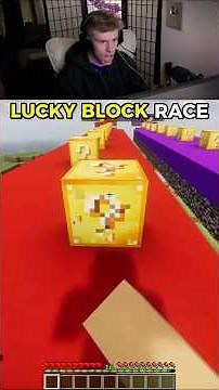 Minecraft Lucky Block Race 1v1