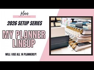 My 2026 Planner & Journal Lineup