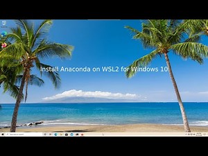 Install Anaconda on WSL2