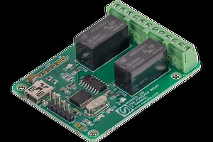2 Channel USB Powered Relay Module With GPIO | Numato Lab