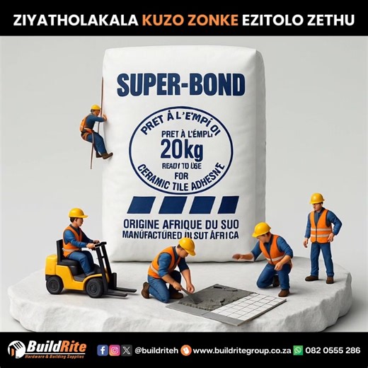 SureStik brings you superior quality Tile adhesives...Porcelain Fix and Ceramic Fix 😁 To make your tiling experience as easy as possible while ensuring you get the best value for money 🥳 Want to know where our stores are located...Click on the link below http://bit.ly/3EBAuM4 Require assistance with a Quotation...Whatsapp us on 082 055 5286 along with Your list, Your name, and Address and we will get the relevant store to assist you urgently. Follow Us on TikTok for more fun content - https://