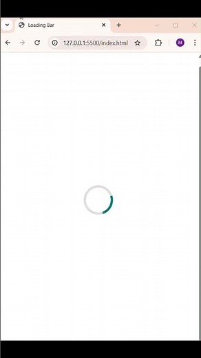 How to Create a Spinning Loading Animation using HTML & CSS | Simple CSS Loader Tutorial