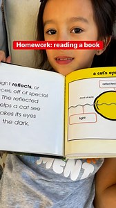 18K views · 121 reactions | School girl is doing her homework: reading a book. | The Hodler’s | Facebook