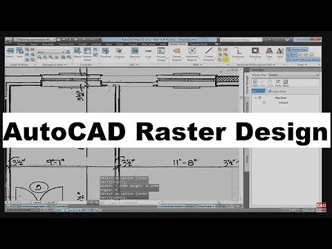 AutoCAD Raster Design Tutorial for Beginners