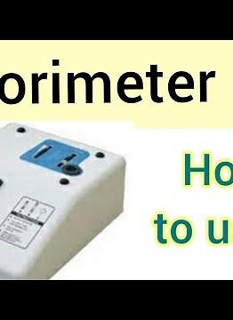 Colorimeter Practical | How to use it ?