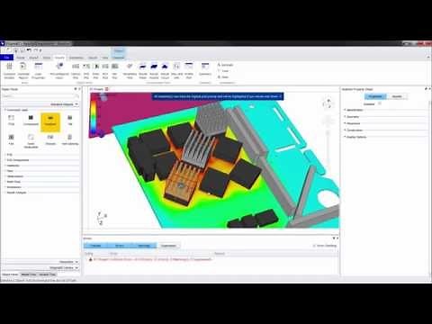 6SigmaET R9 Demo - CFD Thermal Simulation of Electronics