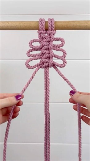 Macrame Basics: Square Knot Loops!
