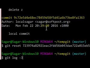 How to go back to a previous commit in Git | git reset command